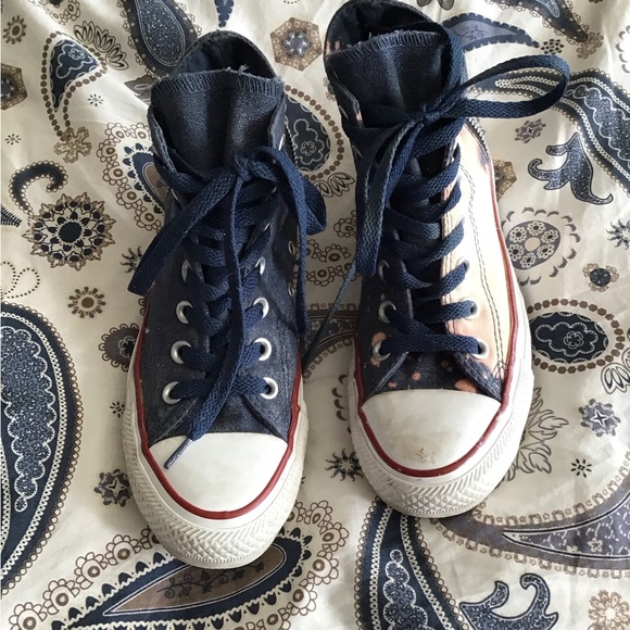 Womens Converse Hightop Runners - Picture 1 of 5